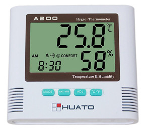 China Termómetro del hogar y monitor de la humedad, termómetro con el lector de la humedad proveedor