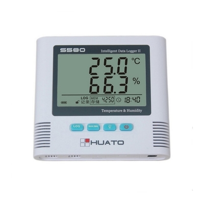 China Alta exactitud maderero de datos de la humedad de la temperatura de la calibración del sensor de Suiza de la importación de la alarma de la luz de 0,2 grados proveedor