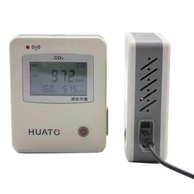 China Temporeros/maderero de datos el derecho de S653 USB/del CO2 con el sensor de temperatura adicional de la humedad proveedor