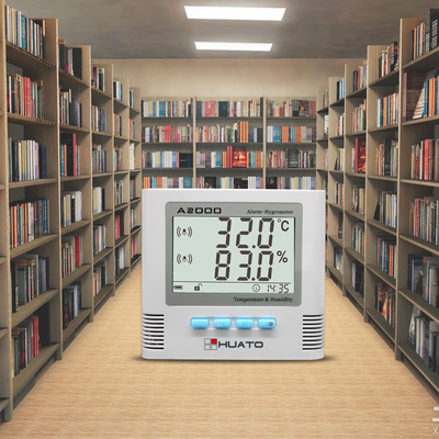 China Higrómetro interior del termómetro de Digitaces con el material 330g del ABS de la exhibición del LCD proveedor