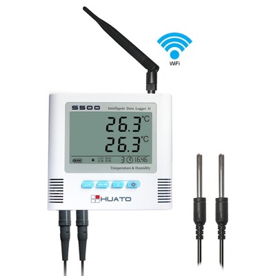 China Temperatura de la alta precisión y aspecto elegante de Wifi del monitor de la humedad proveedor