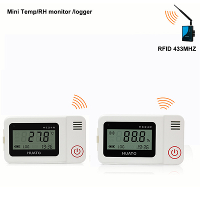China Sensor de sistema de vigilancia inalámbrico del maderero de datos de la humedad de la temperatura del RFID 433Mhz proveedor